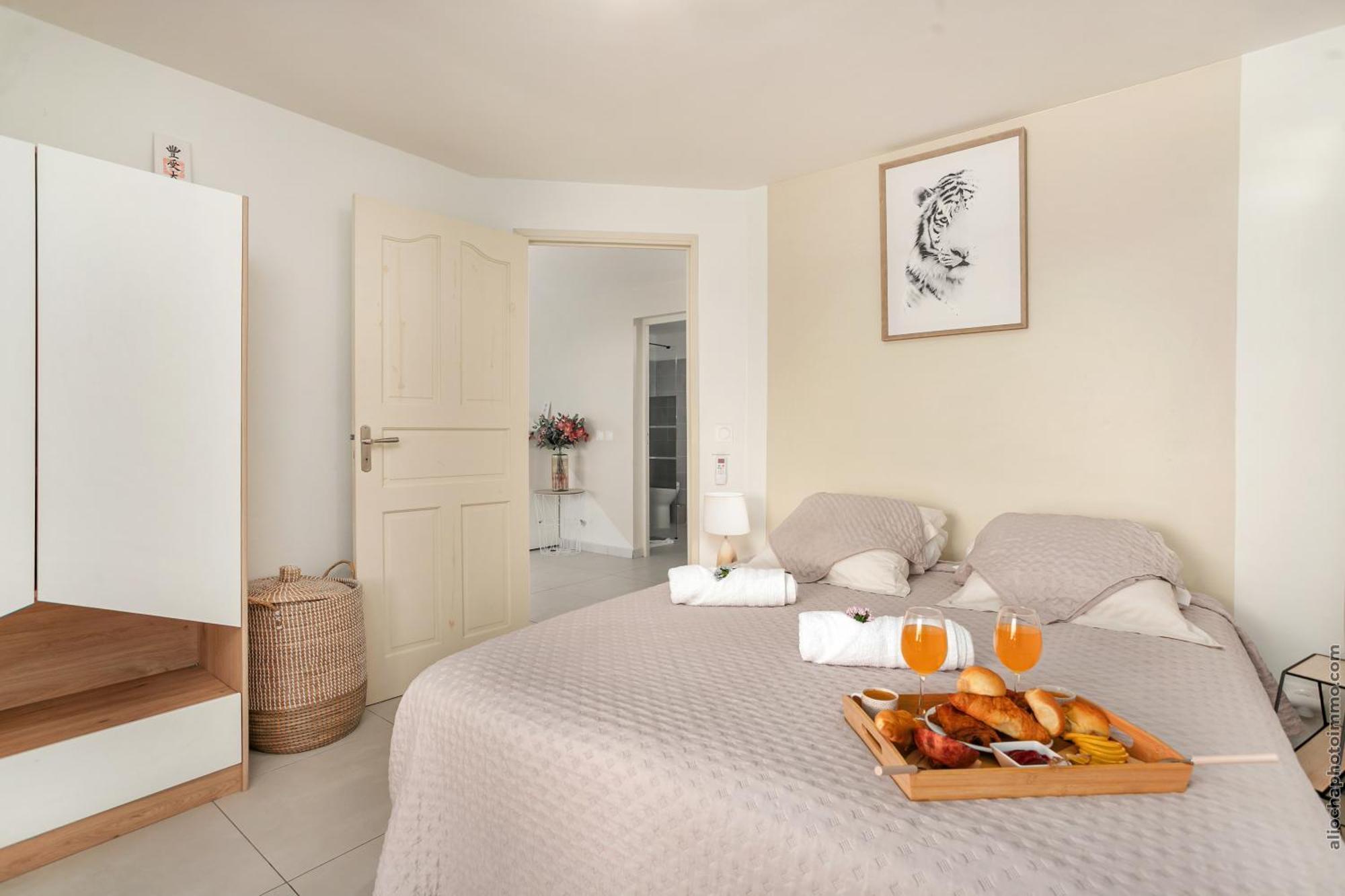 Appartement Gosier T3 Cosy Jacuzzi - Romantique *