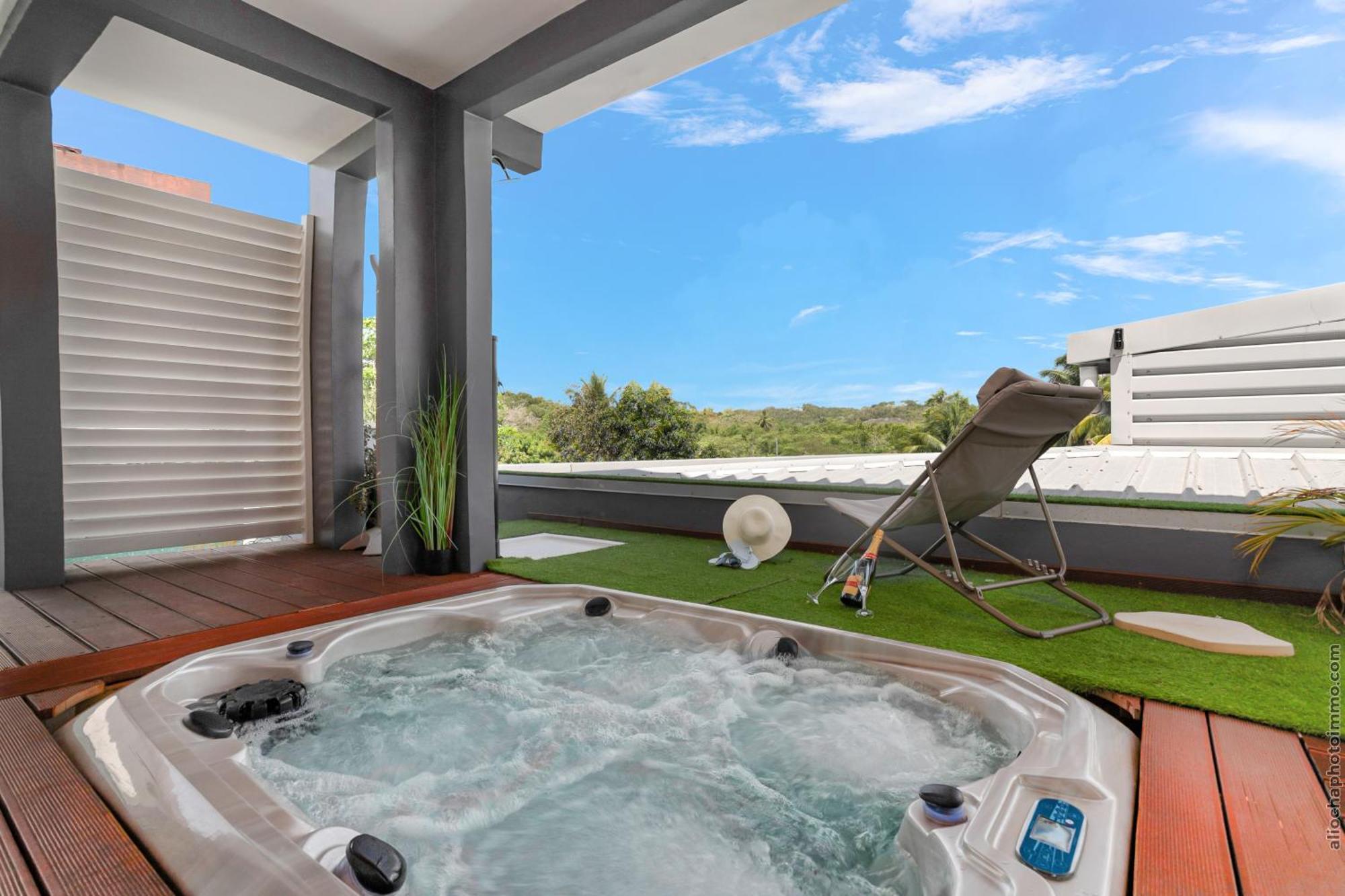 Appartement Gosier T3 Cosy Jacuzzi - Romantique Le Gosier (Grande-Terre)