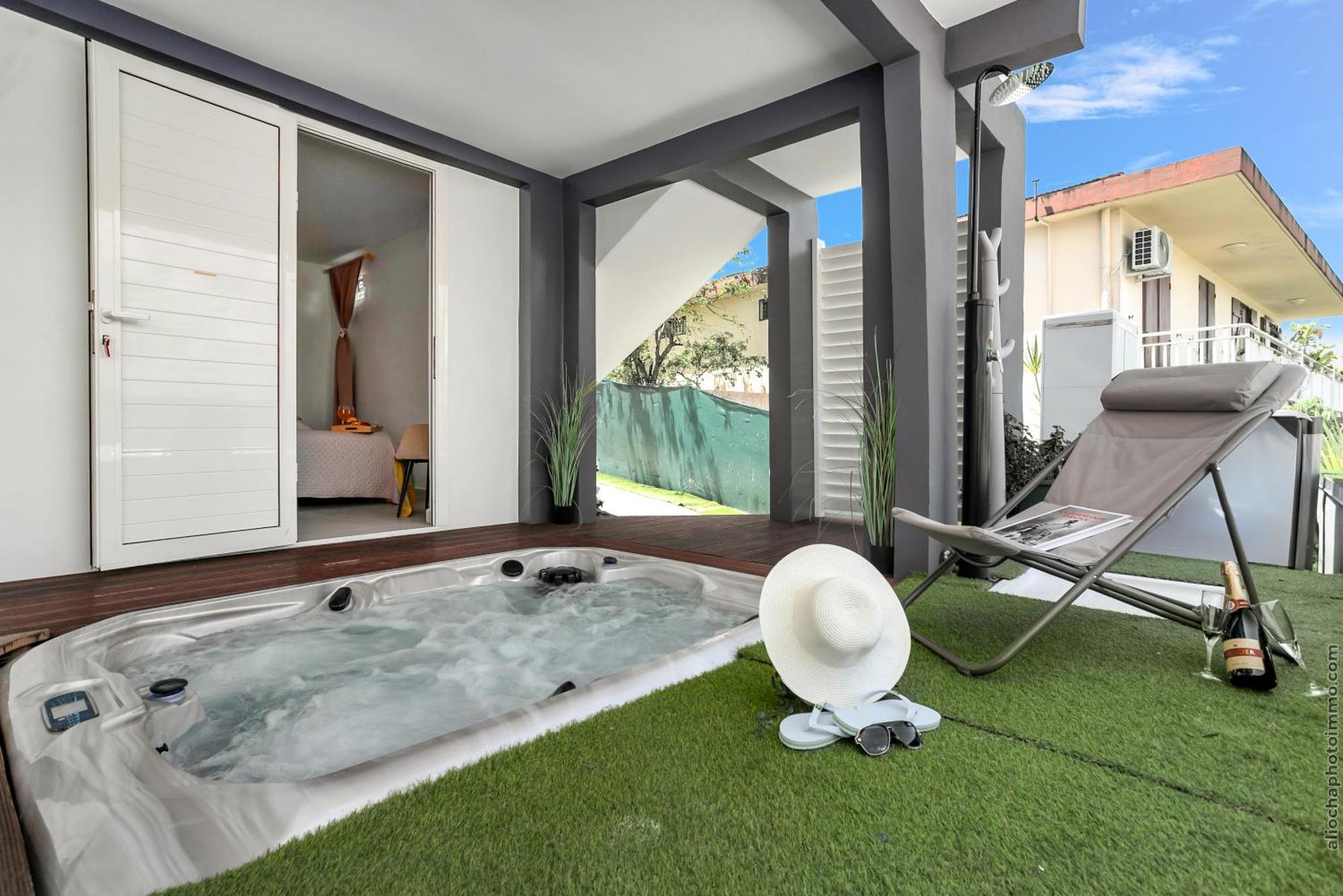 Appartement Gosier T3 Cosy Jacuzzi - Romantique